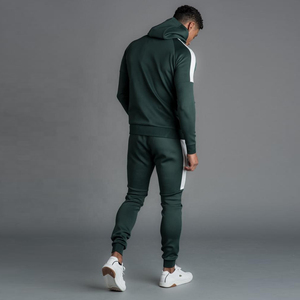 Custom Training Jogging Embroidery Tracksuits For Men Slim Fit 100% Cotton Cargo Sweat Mens <b>Hoodies</b> Sweatshirts - Product Image 4