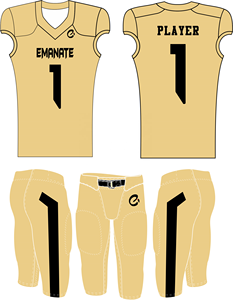 Camiseta de fútbol americano personalizada, uniforme de fútbol americano de alta calidad 2026, conjunto de uniforme americano para jóvenes adultos al por mayor - Product Image 5