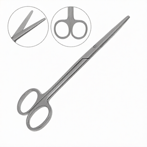 Tijeras Metzenbaum de 5.75″ Rectas de Acero Inoxidable, Instrumento Quirúrgico Veterinario, Herramienta de Corte de Tejido de Precisión para Veterinarios y Dentistas - Product Image 2