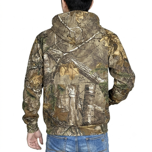 Custom Made High Quality Digital Printing Breathable Eco-Friendly Knitted 100% Cotton <b>Men's</b> Winter Pullover <b>Hoodie</b> Pocket 330g - Product Image 2