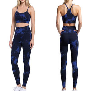 Conjunto de Yoga para Mujer, Diseño Antiarrugas, Precio Económico, Transpirable, Duradero, Nueva Llegada, Venta al Por Mayor, Logotipo Personalizado - Product Image 1