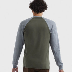 Camisetas de Cuello Redondo, Manga Larga, Corte Regular, 100% Algodón, Transpirables, Anti-Pilling, de Secado Rápido, Ecológicas, Personalizadas para Hombre, Estilo Hip Hop - Product Image 6