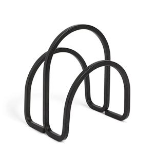 ที่ใส่กระดาษเช็ดปาก Umbra Squire สีดำ ดีไซน์ลวดลายทันสมัย สำหรับวางบนโต๊ะ จัดระเบียบกระดาษทิชชู่ เหมาะสำหรับร้านอาหาร โรงแรม โรงงาน ขายส่งโดยตรงจากผู้ผลิต - Product Image 1