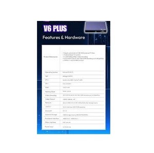 Original_V.6 Plus อุปกรณ์สตรีมเมอร์แบบกล่องรุ่นดั้งเดิม พร้อมแอป ETB ฟรี - Product Image 3