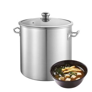 หม้อซุปอเนกประสงค์พร้อมฝาแก้วสำหรับซุป สตูว์ และอื่นๆ - Product Image 1