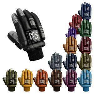 100% High Quality Custom Logo Cricket Batting <b>Gloves</b> with Shock-Absorbing Palm & Finger Protection for Adult Players <b>Gloves</b> - Product Image 1