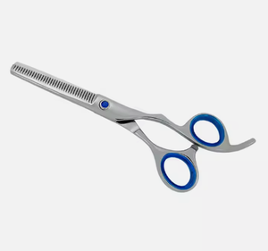 Ciseaux à effiler pour barbier en acier inoxydable de qualité A+ professionnels pour droitiers, couleur personnalisée, emballage personnalisé - Product Image 2