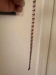Woven Design <b>Copper</b> Jewelry Healing Inspired Stylish Bracelet Boho Fashion Rustic Charm Modern Lightweight Cuff <b>Copper</b> Fashion - Product Image 4