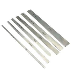 Ensemble de couteaux à os autoclavables, osteotomes à os, instruments chirurgicaux orthopédiques vétérinaires, qualité allemande, acier inoxydable, CE ISO - Product Image 1