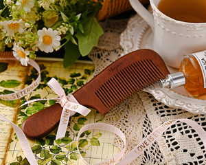 Vintage Style Wooden Hair Comb Handmade Smooth Edge Detangler For Healthy Hair And Scalp Massage Therapy - Product Image 4