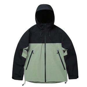 Veste coupe-vent imperméable à capuche NESTA SPORTS, couleur unie, unisexe, logo personnalisé, veste softshell pour la randonnée en plein air - Product Image 3
