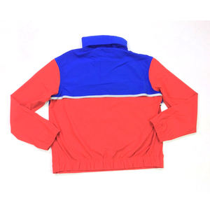 Sweat à capuche polaire personnalisé pour homme, demi-zip, color block, streetwear, décontracté, hiver, fabricant OEM en gros - Product Image 5