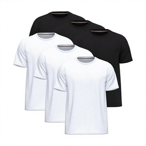 เสื้อยืดคอตตอนเนื้อนุ่มระบายอากาศดี ทอแบบวาฟเฟิล น้ำหนัก 160 กรัม เสื้อยืดลำลองผู้ชาย คุณภาพสูง ขายดี เสื้อกล้ามฤดูร้อน ไม่มีปก ราคาสมเหตุสมผล - Product Image 1