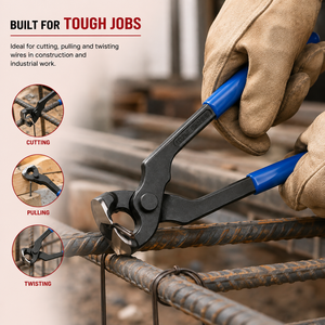 Carpenter Pincer Heavy Duty Nail <b>Puller</b> Cutting Pliers Forged Steel Construction Woodworking Workshop Hand Tool Professional Use - Product Image 4