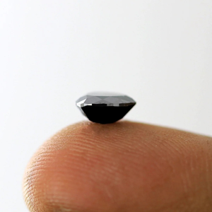 En Stock, Diamantes Negros Naturales Tratados de 1ct y 2ct, Corte Corazón, Calidad AAA, Diamantes Sueltos con Corte Excelente para Joyería - Product Image 5
