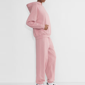 Conjunto Deportivo de Alta Calidad para Mujer, Color Rosa, Sudadera de Manga Larga, Estilo Casual para Correr y Hacer Ejercicio, con Servicio OEM - Product Image 3