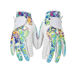 Gants de golf pour hommes en cuir de mouton de qualité supérieure, main gauche, avec sangle de poignet réglable, respirants, poignées souples - Product Image 4