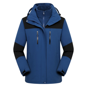 Veste de ski imperméable unisexe, manteau de snowboard d'hiver, coupe-vent, isolée thermiquement, à capuche, veste de sport d'extérieur - Product Image 1