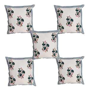 Luxury Design Floral Print <b>Cushion</b> <b>Cover</b> with Decorative Pillow Case for Wedding Event Hotel Lobby and Restaurant Interior Use - Product Image 4