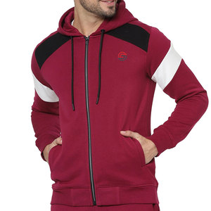 <b>Men</b> Athletic Full Zip <b>Hoodies</b> Performance Wear for Gym Training Exercise <b>Running</b> Fitness and Everyday Outdoor Activities - Product Image 1