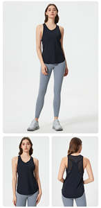 Vestido de Verano de Lona Lisa sin Mangas para Mujer, con Logotipo Personalizado, Sexy, Ajustado, Transpirable, Color Personalizado - Product Image 2