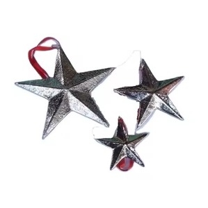 <b>Decorative</b> Holiday Metal Hanging Ornament Christmas Tree Accent for <b>Winter</b> Celebrations - Product Image 6