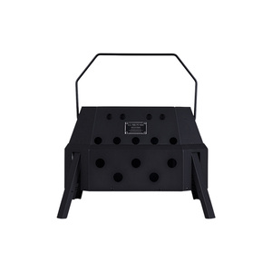 [CARGO CONTAINER] FIRE PIT MAX Poêle à bois portable pour le camping, chauffage extérieur, pliable, en acier inoxydable, Corée - Product Image 1