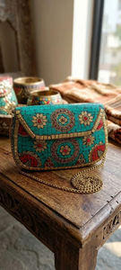 Custom Made Waterproof Metal Mosaic Bags <b>Clutches</b> Button Closure Shimmering Artful Patterns Elegant Modern Fashion Style Chic - Product Image 2