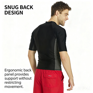 Camiseta Deportiva Transpirable de Alta Calidad con Logotipo Personalizado, Servicios OEM, Camiseta Deportiva de Manga Larga Estampada para Hombre, Nuevo Diseño - Product Image 4