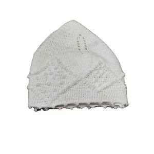 หมวกมุสลิม kufi ผ้านิ่มนิ่มนิ่มสำหรับมุสลิมหมวกมุสลิมปักลาย - Product Image 4