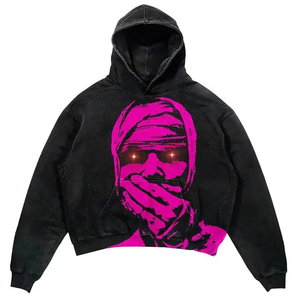 Élargissez votre offre mondiale avec le sweat à capuche personnalisé pour homme, 100 % coton, fabriqué au Pakistan, pour votre boutique. - Product Image 2