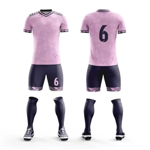 Uniformes de Fútbol para Clubes y Equipos, Camisetas Transpirables de Manga Corta, Conjuntos de Uniformes de Fútbol Sublimados Personalizados - Product Image 4