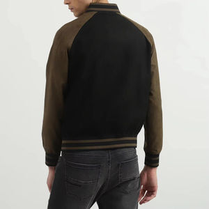 Vestes universitaires personnalisées OEM pour l'hiver, style vintage unisexe, en gros, à bas prix - Product Image 4