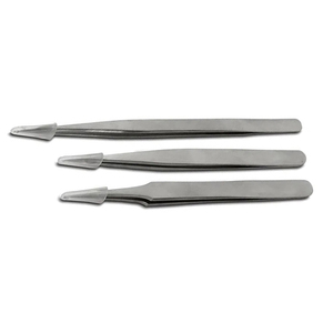 Ensemble de pinces à épiler en acier inoxydable, pinces à épiler professionnelles de précision pour l'épilation du visage, la beauté, le soin et la mise en forme - Product Image 1