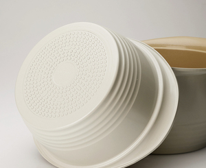 BASIC IH SAUCE <b>POT</b> 24CM - Basic <b>Ceramic</b> <b>pot</b> series PFOA-free <b>ceramic</b> Easy-clean nonstick cookware - Product Image 2