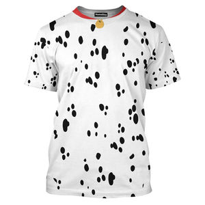 Camiseta de moda con estampado 3D de perro para hombre, informal, con cuello redondo, holgada, de manga corta, a la moda, de verano, extragrande, ropa para hombre - Product Image 1
