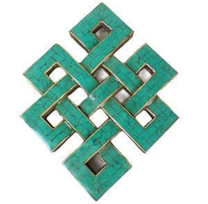 เครื่องประดับตกแต่งผนังรูปปมอินฟินิตี้แบบพุทธศิริวัสตา - Product Image 2