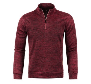 Sudadera Reversible de Cuello Redondo con Cierre de Cremallera para Hombre, Calidad Premium, 100% Algodón, Gruesa y Cálida, Estilo Estampado 2026 - Product Image 2