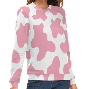 Sudadera Ligera de Cuello Redondo para Mujer, Tejido de Forro Polar, Resistente al Viento, Transpirable, para Usar Todo el Año, Bordado Frontal Personalizable - Product Image 4