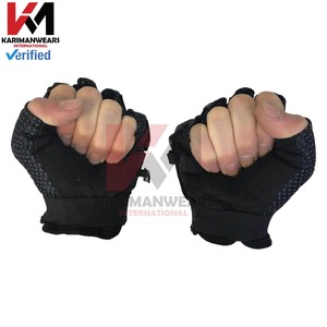 Guantes de paintball con protección de nudillos resistentes a los golpes, correa de muñeca ajustable, parte trasera de malla transpirable para exteriores - Product Image 5
