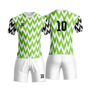 Camiseta de Fútbol Personalizada al por Mayor, Impresión Digital, Conjunto Completo de Poliéster de Secado Rápido, Manga Corta, Antibacteriana - Product Image 5