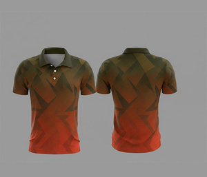 เสื้อโปโลซับลิเมชั่นทันสมัยสำหรับผู้ชายและผู้หญิง ตะเข็บทนทานสำหรับผู้ชาย ผู้หญิง และวัยรุ่น แห้งเร็ว ระบายอากาศได้ดี เหมาะสำหรับการออกกำลังกาย - Product Image 3