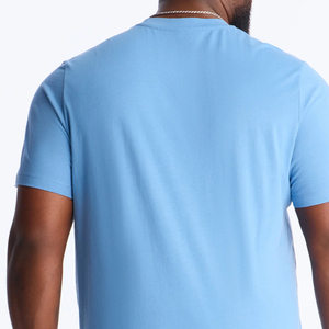 Diseño elegante para compradores al por mayor: camiseta clásica de cuello redondo para hombre, esencial para el día a día, suave y cómoda para la colección de verano. - Product Image 5