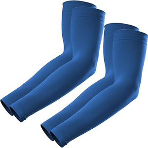 Manchons de bras extensibles gris pour sports de plein air, pêche, protection solaire UV 50+ SPF, logo personnalisé, OEM, vente en gros, usine de vêtements 2027 - Product Image 5