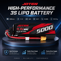 Batterie LiPo JOTEN 5000mAh 3S 11.1V 60C XT60 pour Drone FPV, Voiture RC, UAV – Fabrication OEM/ODM, Personnalisation Usine, Décharge Élevée