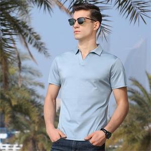 High Quality Custom Polo Shirts Wholesale Short <b>Sleeve</b> Men's Casual Polo Shirt Breathable Custom Men's Polo Shirt Polo T-shirt - Product Image 1