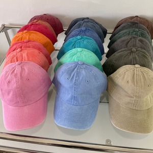 Fashion Wholesale Structured Cotton Vintage Washed Distressed Trucker Blank Dad <b>Hat</b> Men Sport Adjustable Spring <b>Summer</b> - Product Image 5