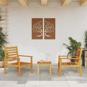 Fauteuil en bois d'acacia massif, mobilier de patio durable avec finition bois naturel standard - Product Image 1