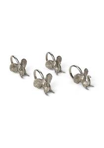 Simple Golden Brass Napkin Rings 2.5 Cm Width Durable Modern Design Wedding <b>Table</b> Decoration - Product Image 3