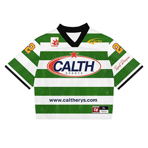 Nouvelle Collection : Ensemble de Maillots de Football pour Hommes en Tissu Mesh Lourd, Couleurs Dégradées - Product Image 4